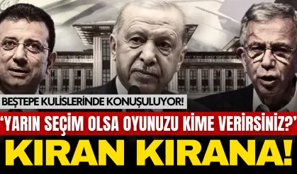 Beştepe'de konuşulan Cumhurbaşkanlığı MetroPOLL anketi: Erdoğan, Yavaş ve İmamoğlu yarışında kim önde?