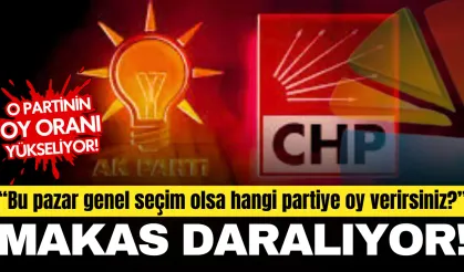 ORC Araştırma'dan seçim anketi: AK Parti ve CHP arasında makas daralıyor!