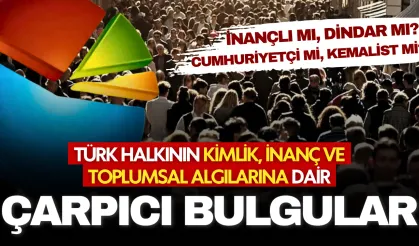 Anket sonucu dikkat çekti: İnançlı mı, dindar mı? Cumhuriyetçi mi, Kemalist mi?