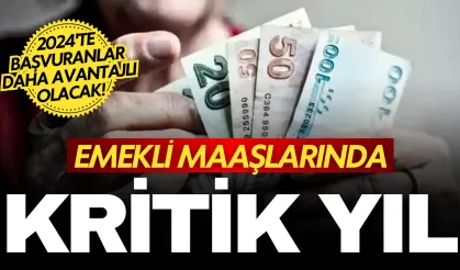 Emekli maaşları için kritik yıl! 2024'te başvuranlar daha fazla mı alacak?