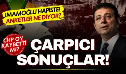 Anket sonuçları dikkat çekti: İmamoğlu'nun tutuklanması CHP'ye oy kaybettirdi mi?