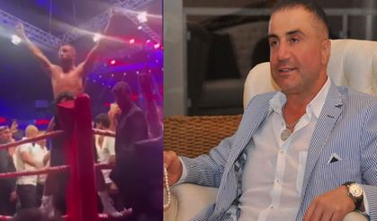 Türk boksör Avni Yıldırım altın kemerini Sedat Peker’e ithaf etti