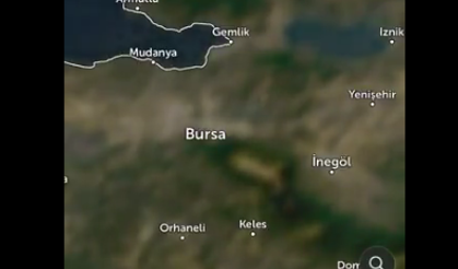 Sosyal medyada bu görüntüler konuşuluyor! Bursa'daki yangınların uydu görüntüsü ortaya çıktı! Sabotaj iddiaları gündemde