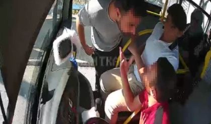 Kocaeli'de skandal olay: Halk otobüsü şoförünü böyle tehdit etti!