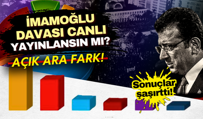 İmamoğlu davası canlı yayınlansın mı? GÜNDEMAR anketinden çarpıcı sonuç!