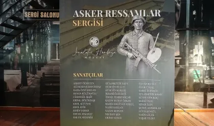 MKE İmalat-ı Harbiye Müzesi'nde “Asker Ressamlar” sergisine yoğun ilgi