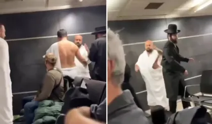 Havalimanında tansiyon tavan yaptı! Türk yolcular İsraillileri görünce ayakta duramadı