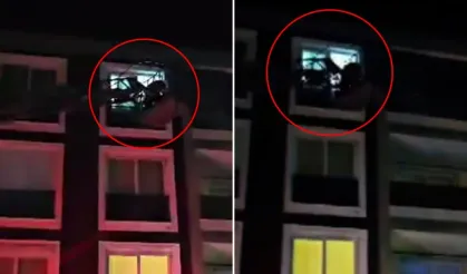 İzmir Tire’de korku dolu anlar: İtfaiye ekipleri 6.1’lik depreme itfaiye merdiveninin üzerinde yakalandı