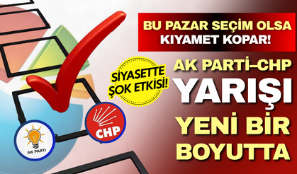 Bu pazar seçim olsa kıyamet kopar! Anket sonucu Ankara kulislerini karıştırdı