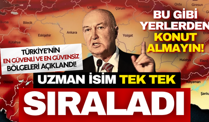 Deprem uzmanı tek tek sıraladı: İşte konut alınmaması gereken ilçeler!