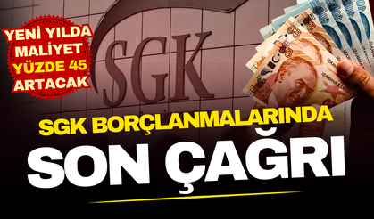 SGK borçlanmalarında son fırsat! Yeni yılda maliyet yüzde 45 artacak