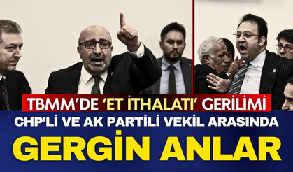TBMM’de et ithalatı tartışması: CHP’li vekil ile AK Partili vekil arasında gergin anlar