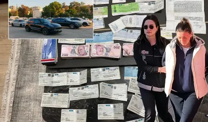 Dolandırıcılık şebekesine darbe: Lüks otomobiller gitti 8 kilo altın ortaya çıktı