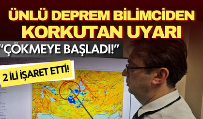 Uzmanından 2 il için korkutan uyarı: Çökmeye başladı!