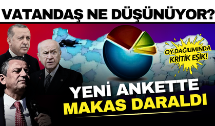 Yeni seçim anketindan çarpıcı sonuç: İki parti arasında fark 1,3 puana düştü!