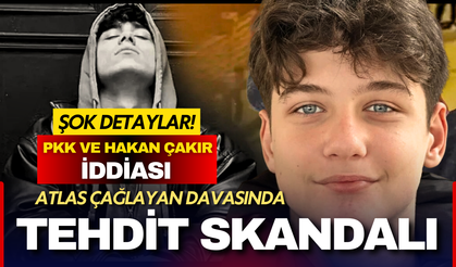 Atlas Çağlayan davasında şok detaylar: Tehdit mesajlarında PKK ve Hakan Çakır iddiası!