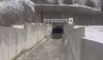 Ankara'ya can suyu: Gerede'den gelen kar suları barajlara nefes aldırdı