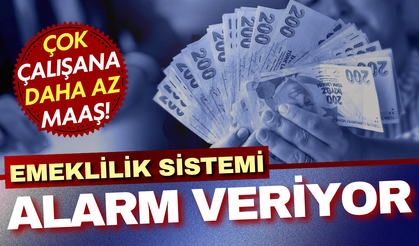 Emeklilik sisteminde büyük çelişki: Çok çalışan daha az maaş alıyor!