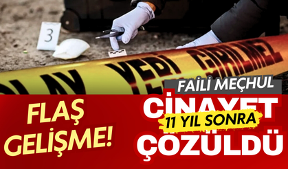 Faili meçhul cinayet 11 yıl sonra aydınlatıldı: 6 tutuklama