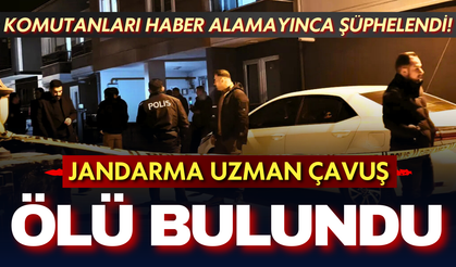 Muğla’da jandarma uzman çavuş evinde ölü bulundu!