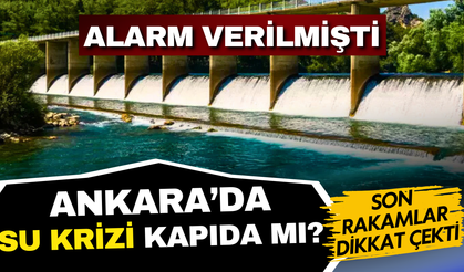 Ankara susuzluk alarmındayken gelen rakam şoke etti yüzde 5’i geçti