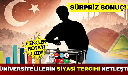 Anket sonuçları açıklandı! Üniversite öğrencilerinin partisi belli oldu!