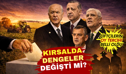 Anket sonuçları paylaşıldı! Çiftçilerin oy verdiği parti belli oldu!