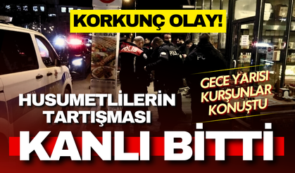 Malatya'de gece yarısı kurşunlar konuştu: Aralarındaki husumet kanlı bitti!