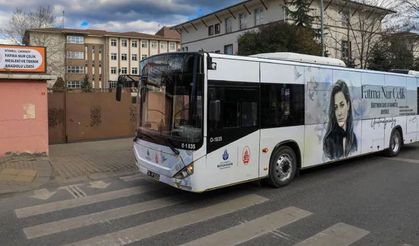 Öldürülen öğretmen Fatma Nur Çelik’in adı otobüs ve durağa verildi