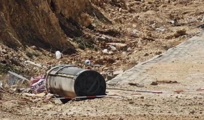 Gaziantep semalarında balistik füzenin imha anı görüntülendi