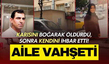 Adana’da korkunç olay: Karısını boğarak öldürdü, sonra kendini ihbar etti!