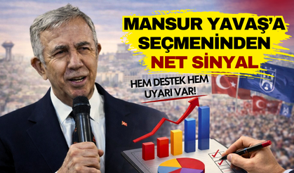 Ankara seçmeninden Mansur Yavaş’a mesaj: Hem destek hem uyarı var!