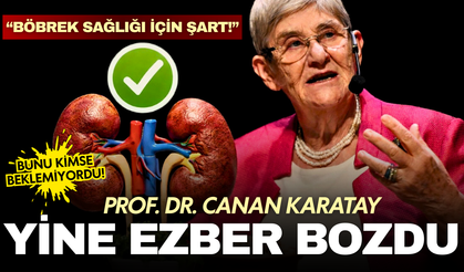 Canan Karatay’dan sağlıklı böbrekler için ezber bozan tavsiye!