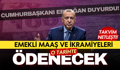 Cumhurbaşkanı Erdoğan duyurdu! Emekli maaş ve ikramiyeleri o tarihte ödenecek!