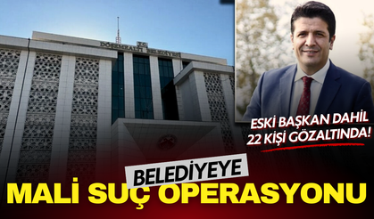 Döşemealtı Belediyesi'ne mali suç operasyonu: Eski başkan Turgay Genç dahil 22 kişi hakkında gözaltı kararı