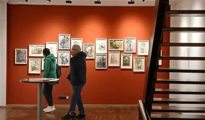 Ataman Oğuz’un eserleri Emin Antik Sanat Merkezi’nde sanatseverlerle buluşuyor