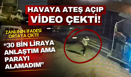 Sarıyer’de havaya ateş açıp video çeken şüpheli yakalandı: “30 bin liraya anlaştım ama parayı alamadım”