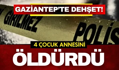 Gaziantep’te dehşet: 4 çocuk annesi eşini öldürüp ardından intihara teşebbüs etti!