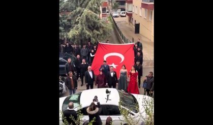 Ankara’da gelin alma töreni sosyal medyada büyük ilgi gördü