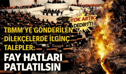 TBMM’ye gönderilen dilekçelerde ilginç talepler: Fay hatları patlatılsın, kapalı mayo getirilsin…