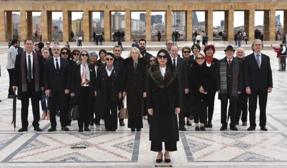 Tohumluk Vakfı’ndan 4’ncü olağan genel kurulu dolayısıyla Anıtkabir’e ziyaret