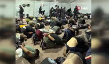 Gazze'ye yardım götüren aktivistlere terörist muamelesi: Kelepçeleyip yere yatırdılar!