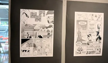 Unite Ortak Mekân’da Fantastik Manga Dünyası: EXTZ Sergisi sanatseverlerle buluştu