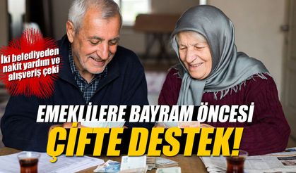 Emeklilere bayram öncesi çifte destek!