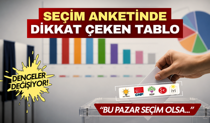 Bu Pazar seçim olsa hangi parti ne kadar oy alır? İşte anket son sonuçları