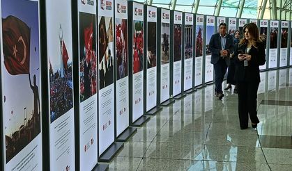 "Hafıza ve Hatıra: 15 Temmuz Fotoğraf Sergisi" Esenboğa Havalimanı’nda