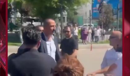 Etimesgut Belediyesi önünde tansiyon yükseldi