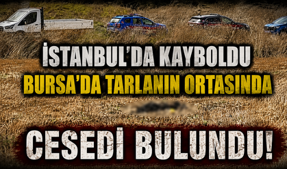 Esenler'de kaybolmuştu: 75 yaşındaki İ.B.'nin cansız bedeni Bursa'daki tarlada bulundu!