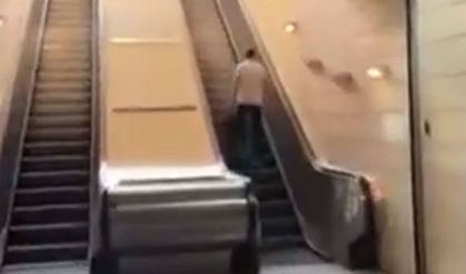Ankara'da vatandaştan Mansur Yavaş’a merdiven tepkisi!