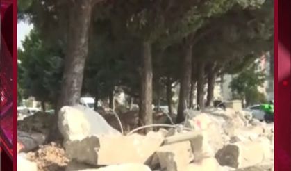 Etimesgut’ta yol çalışmasına tepki: “Duvarlarımızı yıktılar, ağaçlarımızın akıbetini bilmiyoruz”